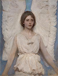 Abbott Handerson Thayer | Angel, 1887 | Giclée Canvas Print