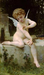 Bouguereau | Cupid with a Butterfly, 1888 | Giclée Canvas Print