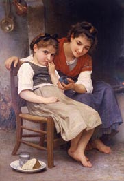 Bouguereau | The Little Sulk, 1888 | Giclée Canvas Print