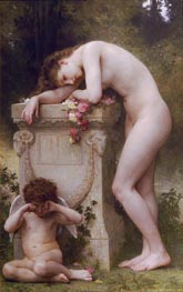 Bouguereau | Douleur d'amour (Elegy), 1899 | Giclée Canvas Print