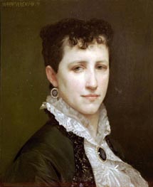 Bouguereau | Portrait of Miss Elizabeth Gardner, 1879 | Giclée Canvas Print