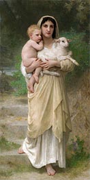 The Lamb, 1897 by Bouguereau | Canvas Print