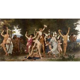 Die Jugend des Bacchus - Bouguereau