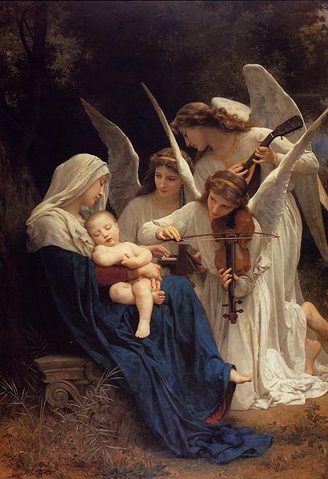Lied der Engel, 1881 | Bouguereau