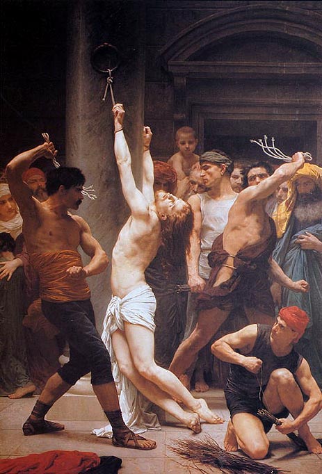 Bouguereau | The Flagellation of Christ, 1880 | Giclée Canvas Print