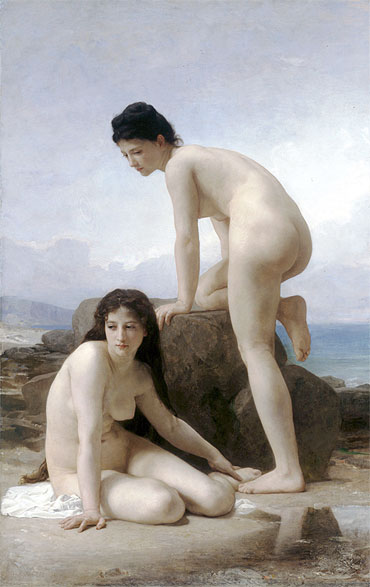 The Bathers, 1884 | Bouguereau | Giclée Canvas Print