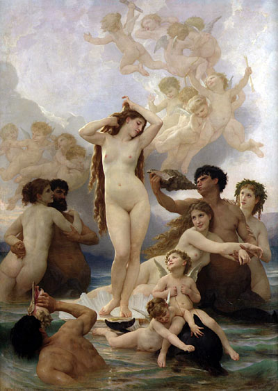 The Birth of Venus, 1879 | Bouguereau | Giclée Leinwand Kunstdruck