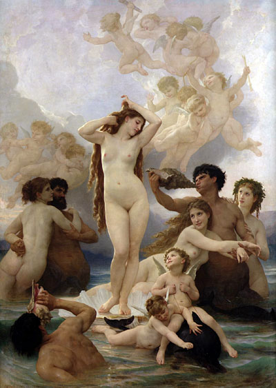 The Birth of Venus, 1879 | Bouguereau