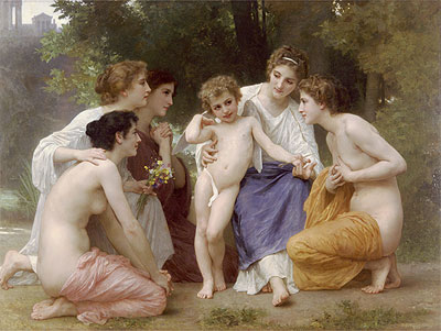 Admiration, 1897 | Bouguereau | Giclée Leinwand Kunstdruck