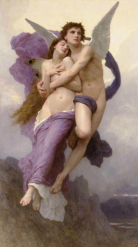 Die Entführung der Psyche, 1895 | Bouguereau