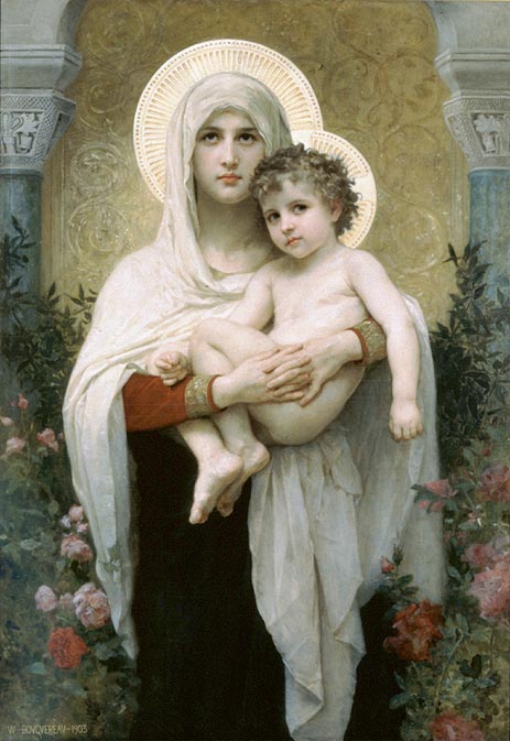 The Madonna of the Roses, 1903 | Bouguereau