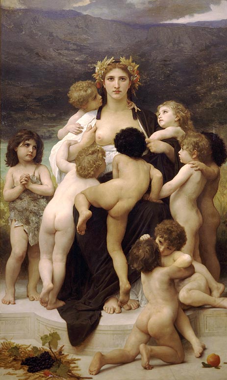Bouguereau | Alma Parens, 1883 | Giclée Canvas Print
