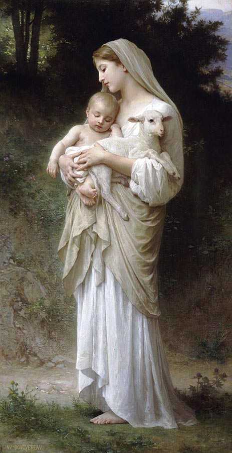 Innocence, 1893 | Bouguereau | Giclée Leinwand Kunstdruck