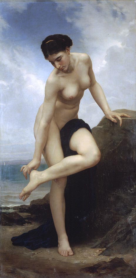 After the Bath, 1875 | Bouguereau | Giclée Canvas Print