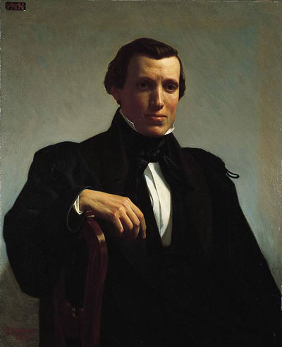 Bouguereau | Portrait of Monsieur M, 1850 | Giclée Canvas Print
