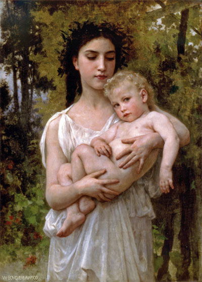 Kleiner Bruder, 1900 | Bouguereau
