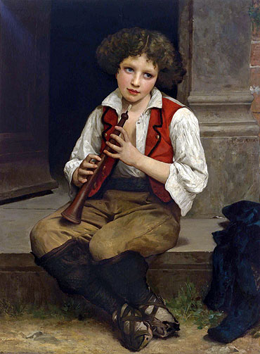 Pifferaro, 1874 | Bouguereau | Giclée Canvas Print