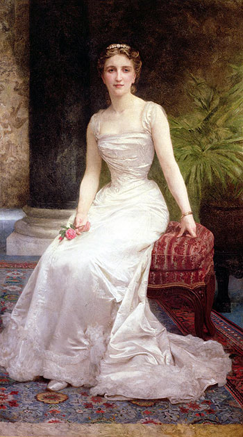 Portrait of Madame Olry-Roederer, 1900 | Bouguereau | Giclée Leinwand Kunstdruck