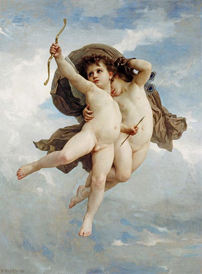 Cupid Victorious, 1886 | Bouguereau | Giclée Canvas Print