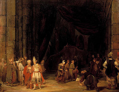 Der Vorhof des Tempels, 1679 | Aert de Gelder