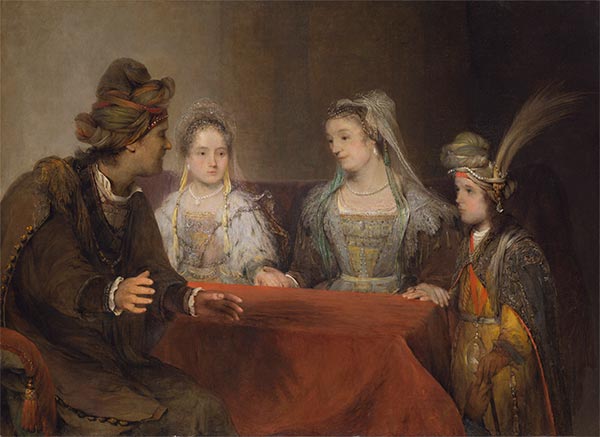 Die Verlobung des Tobias, 1690s | Aert de Gelder