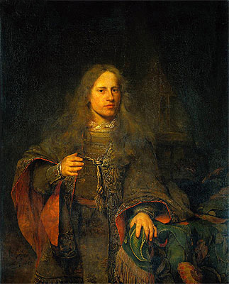 Ernestus van Beveren, Herr von West-IJsselmonde und der Lindt, 1685 | Aert de Gelder