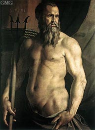 Bronzino | Portrait of Andrea Doria as Neptune | Giclée Canvas Print