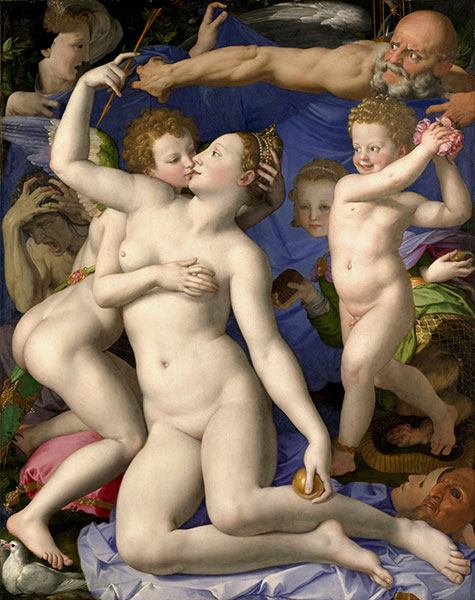 An Allegory with Venus and Cupid, c.1545 | Bronzino | Giclée Canvas Print