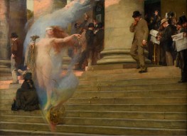 Fortune Passes, 1895 by Albert Maignan | Giclée Canvas Print