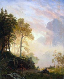 Bierstadt | The Merced River in Yosemite | Giclée Canvas Print