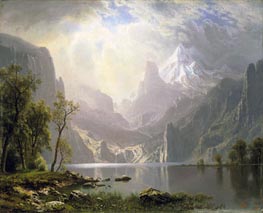 Bierstadt | In the Sierras, 1868 | Giclée Canvas Print