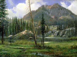 Bierstadt | Sierra Nevada Mountains, undated | Giclée Canvas Print