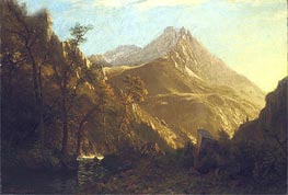 Wasatch Mountains | Bierstadt | Gemälde Reproduktion