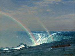 Bierstadt | Home of the Rainbow, Horseshoe Falls, Niagara, undated | Giclée Canvas Print