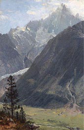 Bierstadt | Mountain Landscape, undated | Giclée Canvas Print