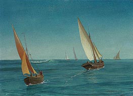 Bierstadt | On the Mediterranean, undated | Giclée Canvas Print