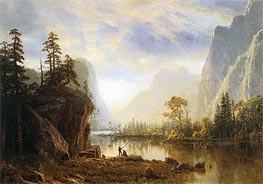 Bierstadt | Yosemite Valley, 1863 | Giclée Canvas Print