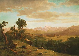 Bierstadt | Wind River Country, 1860 | Giclée Canvas Print