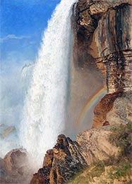 Niagara Wasserfälle, undated von Bierstadt | Leinwand Kunstdruck