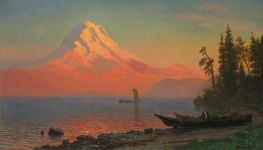 Mount Hood, Oregon, 1860s von Bierstadt | Giclée-Kunstdruck