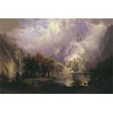 Rocky Mountain Landscape, 1870 - Bierstadt
