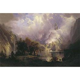 Rocky Mountain Landscape - Bierstadt