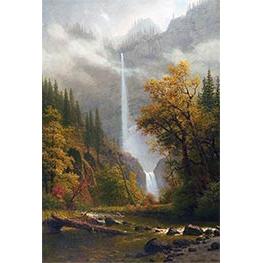 Multnomah Wasserfälle - Bierstadt