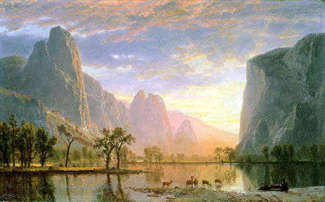 Valley of the Yosemite, 1864 | Bierstadt | Giclée Canvas Print