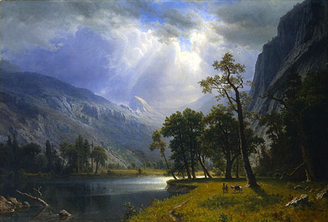 Yosemite Valley, 1866 | Bierstadt | Giclée Canvas Print