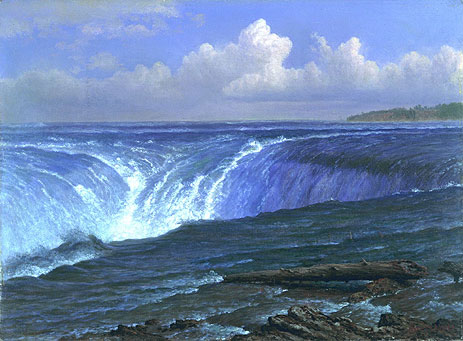 Niagara Falls, 1869 | Bierstadt | Giclée Leinwand Kunstdruck
