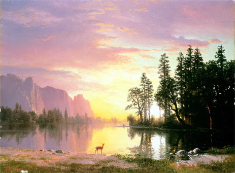 Yosemite Valley, n.d. | Bierstadt | Giclée Canvas Print