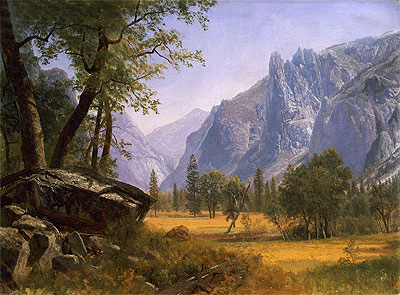 Yosemite Valley, n.d. | Bierstadt | Giclée Canvas Print