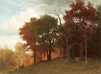 Hastings on the Hudson River, 1865 | Bierstadt | Giclée Canvas Print