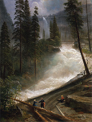 Nevada Falls, Yosemite, c.1872/73 | Bierstadt | Giclée Canvas Print